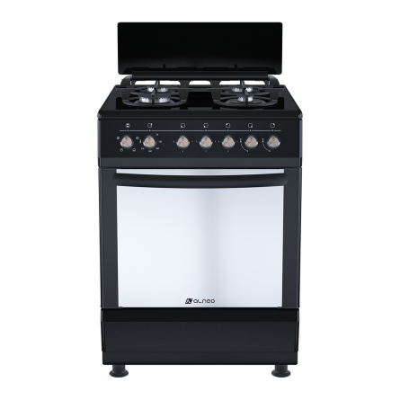გაზქურა ALNEO 6070 BLACK LUX