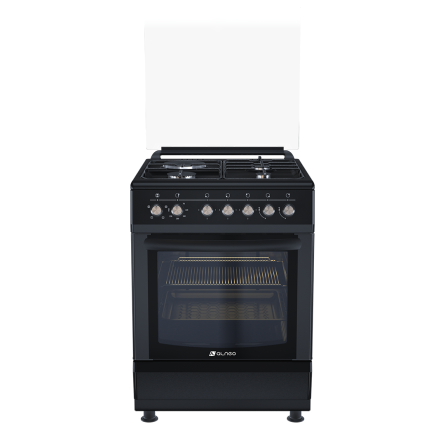 გაზქურა ALNEO 6080 BLACK FFD