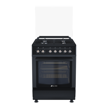 გაზქურა ALNEO 6080 BLACK FFD