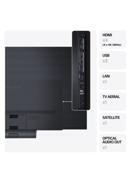 ტელევიზორი LG OLED77C36LC.AMCE 77"