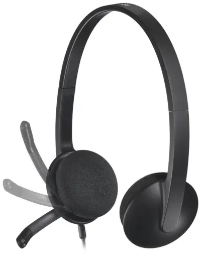 LOGITECH H340 Black - Image 4