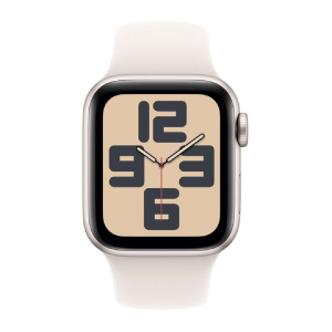 Apple Watch SE 3 GPS 40mm Starlight Aluminium Case with Starlight Sport Band - M/L