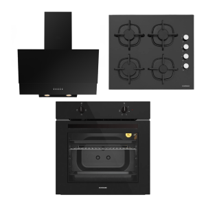 ჩასაშენებელი სამეული SILVERLINE SET BLACK N